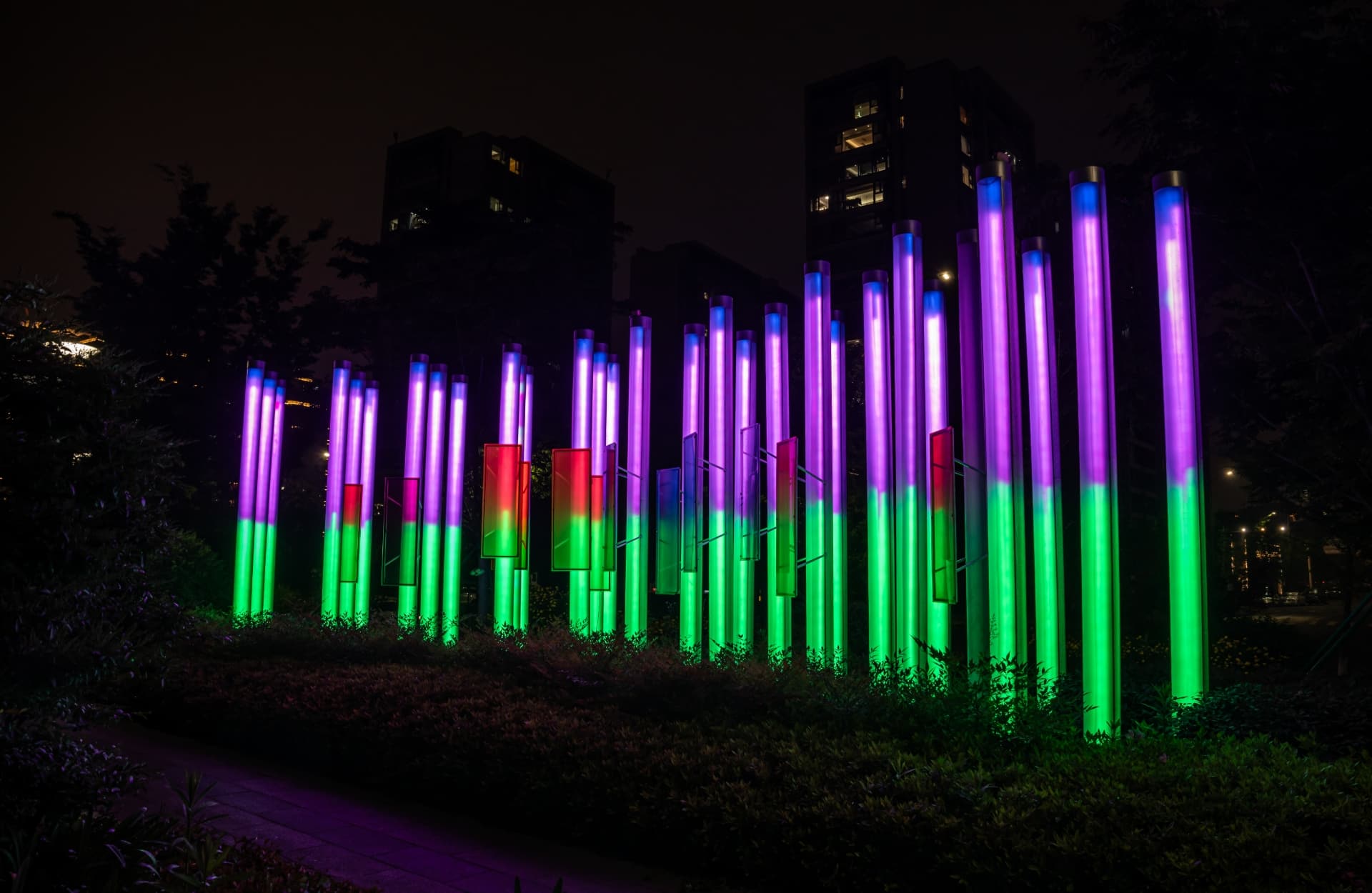灯光效果展示